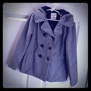 *SOLD ON MERCARI* Old Navy gray peacoat